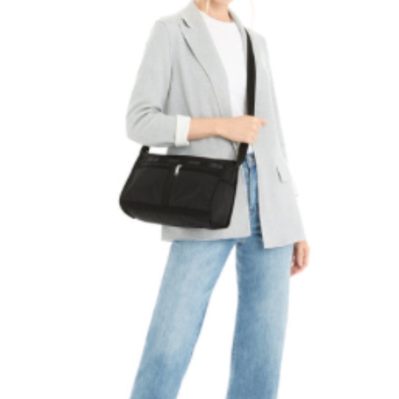 LeSportsac Heritage Deluxe Shoulder Satchel Crossbody Bag - Picture 7 of 8